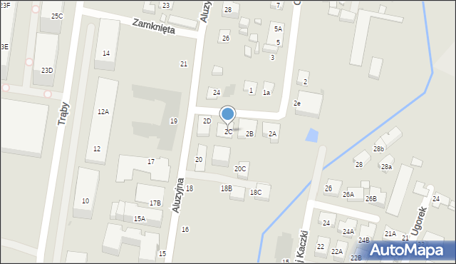Warszawa, Osiedle, 2C, mapa Warszawy