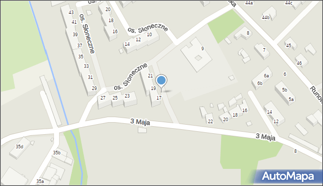 Węgorzyno, Osiedle Słoneczne, 178, mapa Węgorzyno