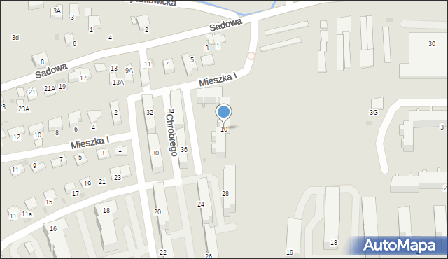 Wieliczka, Osiedle Szymanowskiego Karola, 10, mapa Wieliczka