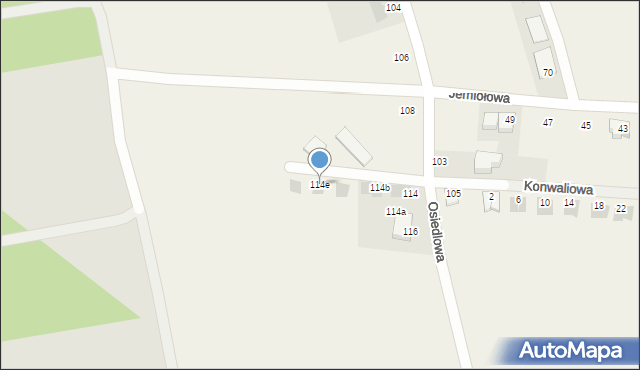 Wierzchowisko, Osiedlowa, 114e, mapa Wierzchowisko