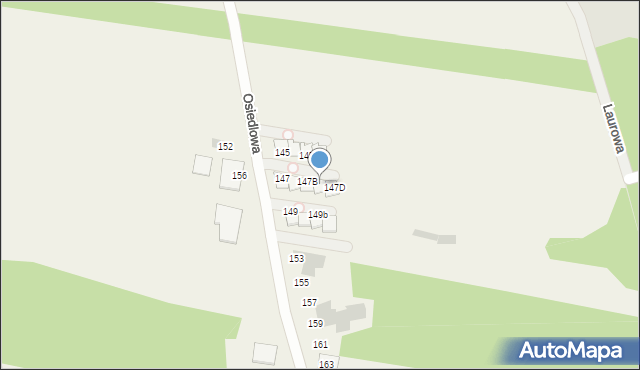 Wierzchowisko, Osiedlowa, 147C, mapa Wierzchowisko