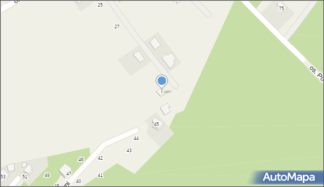 Wierzyce, Osiedle Pod Lipami, 29, mapa Wierzyce