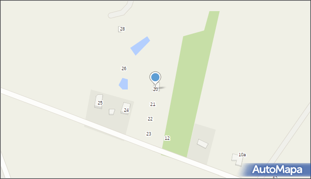 Wierzyce, Osiedle Topolowe, 20, mapa Wierzyce