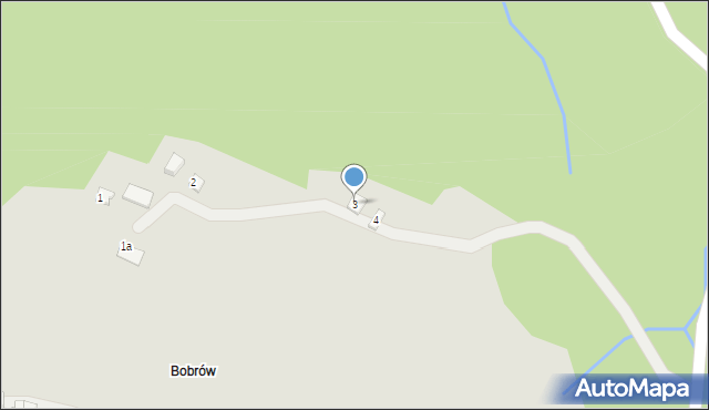Wisła, Osiedle Bobrów, 3, mapa Wisła