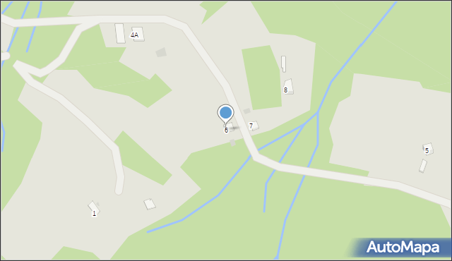 Wisła, Osiedle Kozińce, 6, mapa Wisła