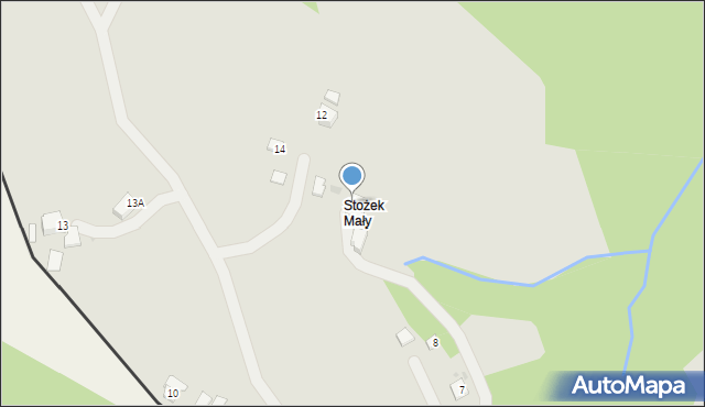Wisła, Osiedle Mały Stożek, 11, mapa Wisła
