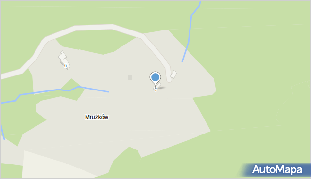 Wisła, Osiedle Mrózków, 7, mapa Wisła