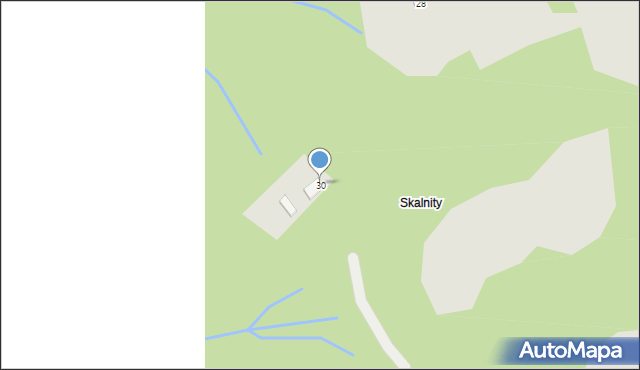 Wisła, Osiedle Skolnity, 30, mapa Wisła