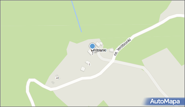 Wisła, Osiedle Wróblonki, 2, mapa Wisła