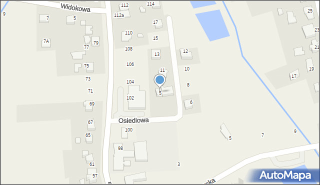 Witkowice, Osiedlowa, 7, mapa Witkowice