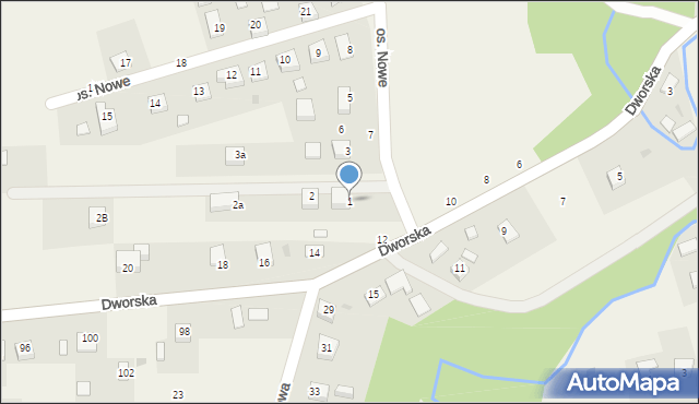 Wokowice, Osiedle Nowe, 1, mapa Wokowice
