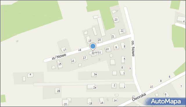 Wokowice, Osiedle Nowe, 12, mapa Wokowice