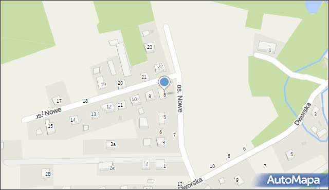Wokowice, Osiedle Nowe, 8, mapa Wokowice
