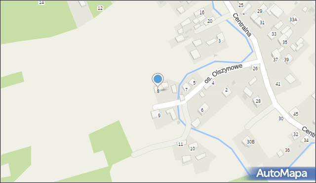 Wokowice, Osiedle Olszynowe, 8, mapa Wokowice