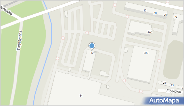 Wrocław, Ostrowskiego Aleksandra, 32, mapa Wrocławia