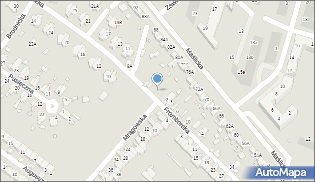 Wrocław, Ostródzka, 3, mapa Wrocławia