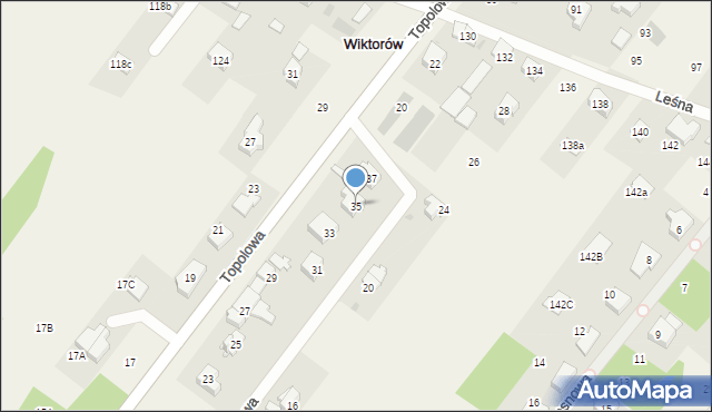 Wyględy, Osiedlowa, 35, mapa Wyględy