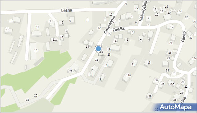 Zabierzów, Osiedle Na Stoku, 15, mapa Zabierzów