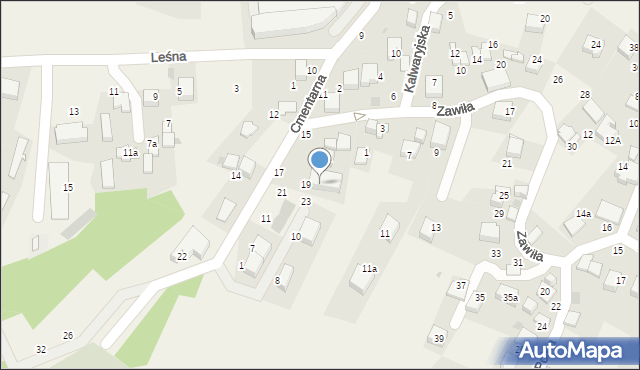 Zabierzów, Osiedle Na Stoku, 17, mapa Zabierzów