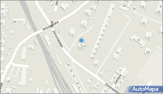 Ząbkowice Śląskie, Osiedle XX-lecia, 3, mapa Ząbkowice Śląskie