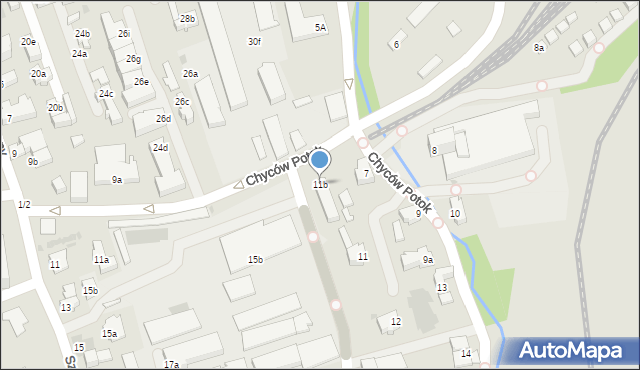 Zakopane, Osiedle Szymony, 11b, mapa Zakopanego