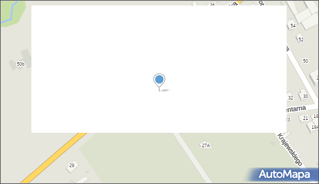 Zambrów, Ostrowska, 27, mapa Zambrów