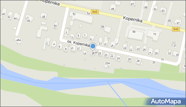 Żywiec, Osiedle Kopernika Mikołaja, 16, mapa Żywiec