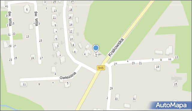 Żywiec, Osiedle na Wzgórzu, 2, mapa Żywiec