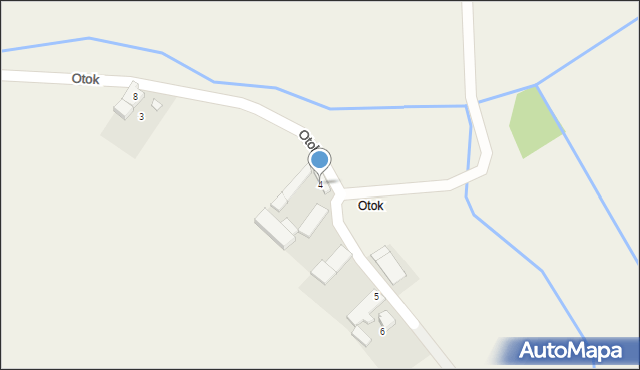 Dobrzeń Mały, Otok, 4, mapa Dobrzeń Mały