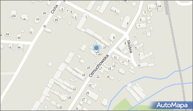 Grodków, Otmuchowska, 14, mapa Grodków