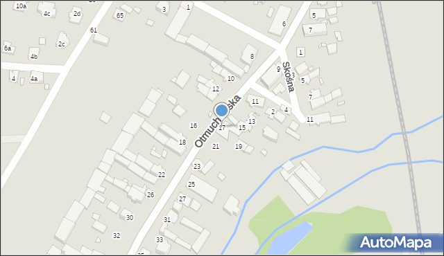 Grodków, Otmuchowska, 17, mapa Grodków