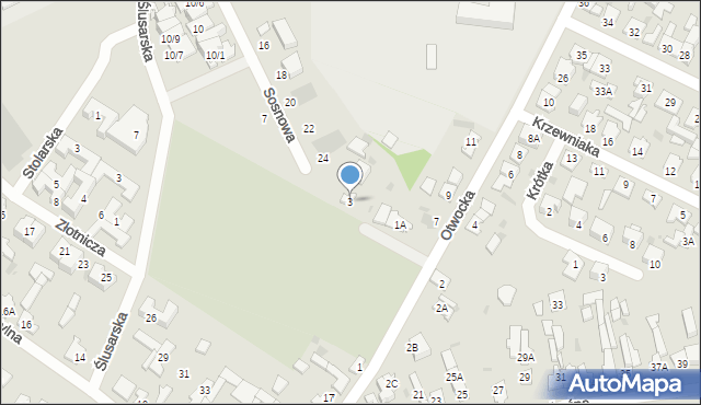 Karczew, Otwocka, 3, mapa Karczew