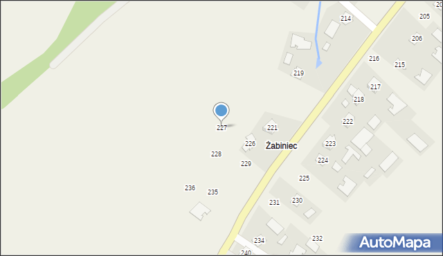 Otałęż, Otałęż, 227, mapa Otałęż