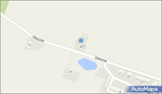 Otoczna, Otoczna, 16, mapa Otoczna