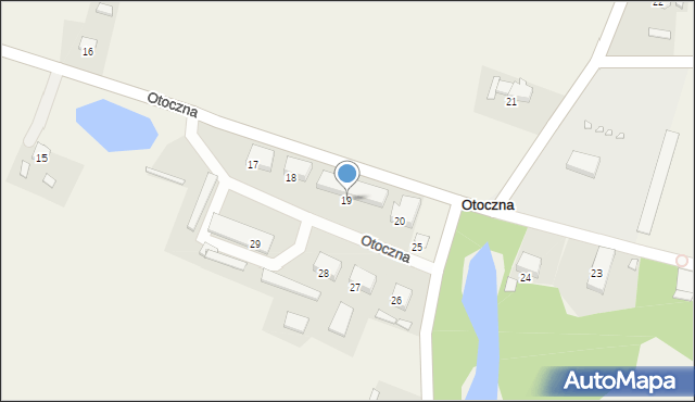 Otoczna, Otoczna, 19, mapa Otoczna