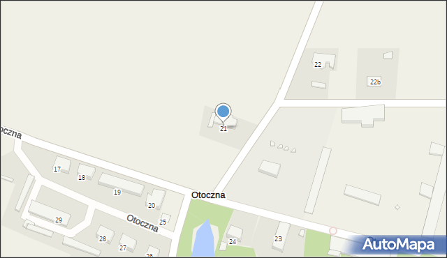 Otoczna, Otoczna, 21, mapa Otoczna