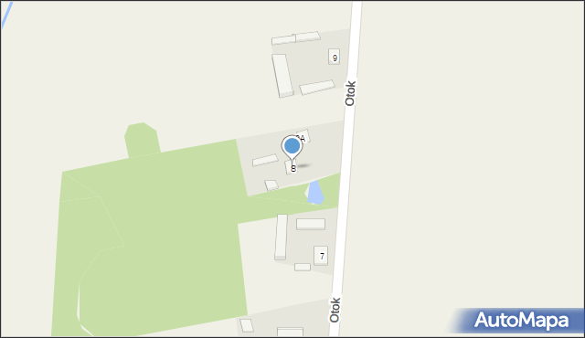 Otok, Otok, 8, mapa Otok
