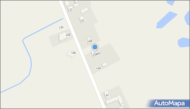 Otusz, Otusz, 11A, mapa Otusz