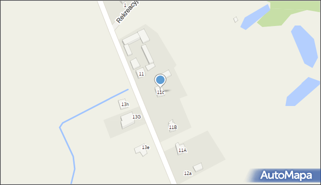 Otusz, Otusz, 11c, mapa Otusz