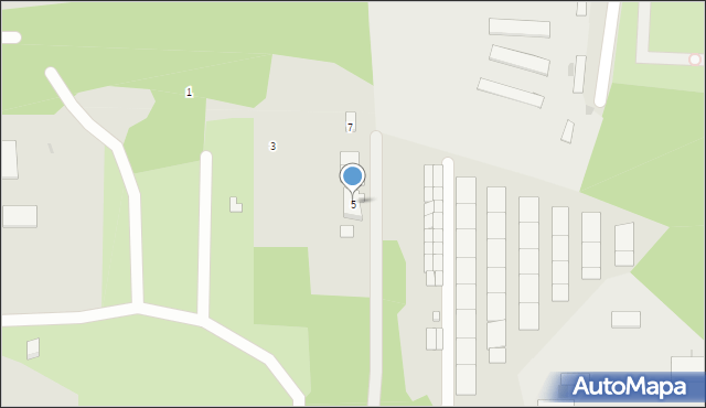 Ruda Śląska, Otylii, 5, mapa Rudy Śląskiej