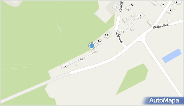 Bobrowniki, Owocowa, 3, mapa Bobrowniki