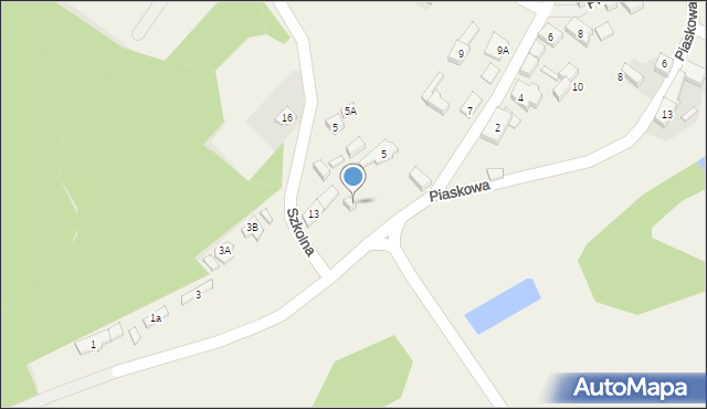 Bobrowniki, Owocowa, 5a, mapa Bobrowniki