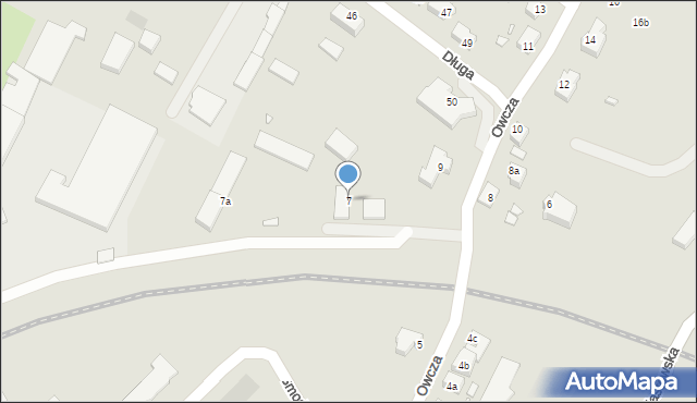 Kwidzyn, Owcza, 7, mapa Kwidzyn