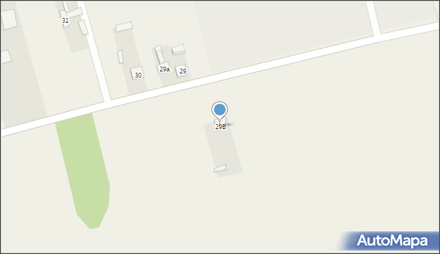 Owczary, Owczary, 29B, mapa Owczary