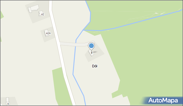 Owczary, Owczary, 8, mapa Owczary
