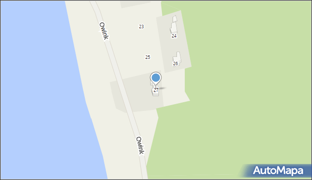 Owink, Owink, 27, mapa Owink