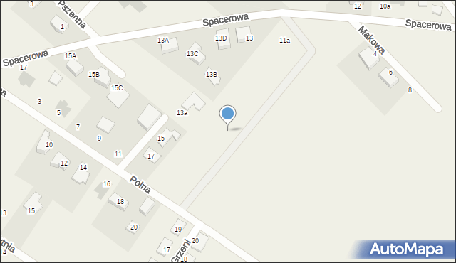 Tuchom, Owsiana, 7, mapa Tuchom