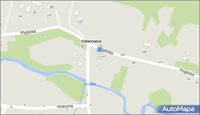 Tuchów, Owocowa, 2, mapa Tuchów