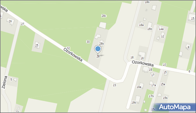 Adolfów, Ozorkowska, 28, mapa Adolfów