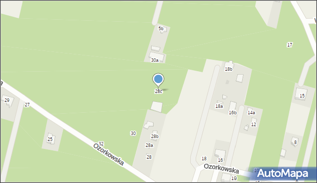 Adolfów, Ozorkowska, 28c, mapa Adolfów